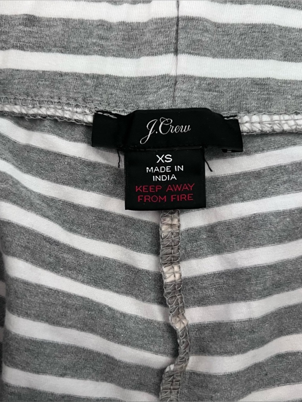 J.Crew Striped Jogger Pajama Pants (Size XS) - Picture 3 of 8